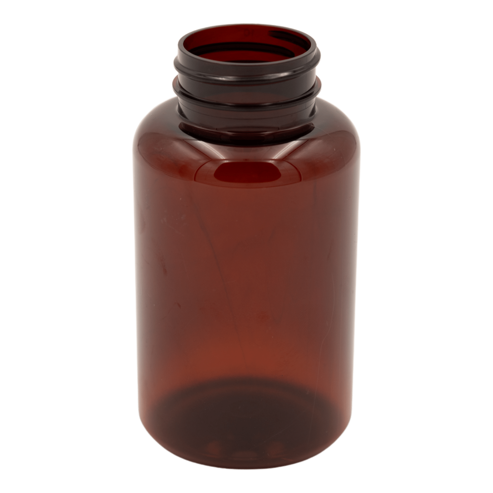 200cc 38-400 Packer Round PET - Amber